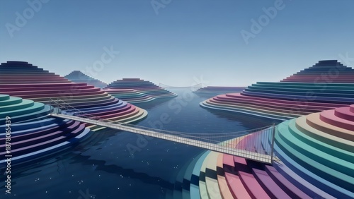 An expressive oil painting of an industrial oil refinery at night within a coastal city landscape where glowing lights reflect on the ocean water under a dark winter sky