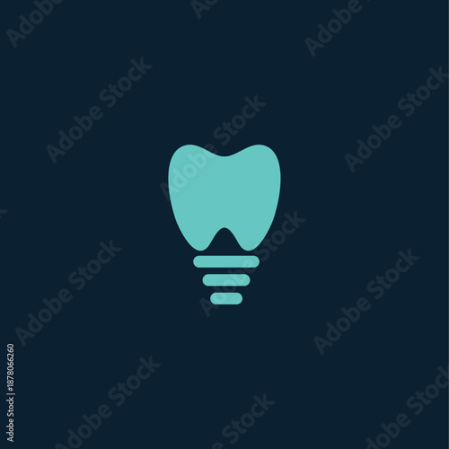  dental clinic idea vector logo design