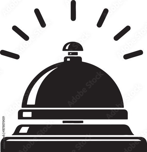 Black and white of a chef hat with rays emanating from the also transparent background cooking