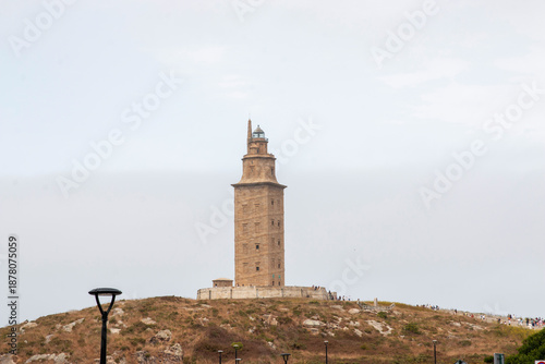 Visit Famous Tower of Hercules in La Coruna, Spain During a Vacation Trip