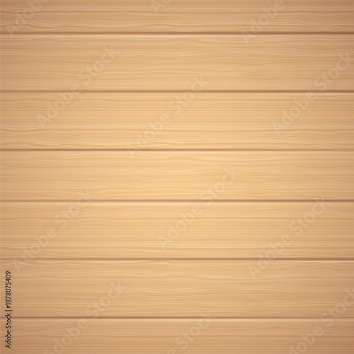 A light brown wooden background with horizontal planks, showcasing a clean and natural wood grain texture.