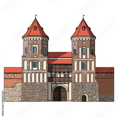 Medieval Castle Gatehouse