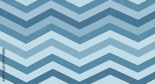 Seamless Chevron Pattern in Blue,, and White color. Nice background for Scrapbook or Photo Collage. Modern Christmas Backgrounds.