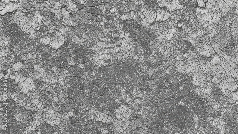 Fototapeta premium Close-up of rough stone texture with cracks and crevices