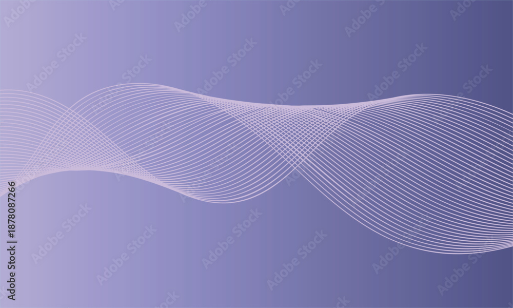 Fototapeta premium Modern abstract ribbons conveying motion and refined design