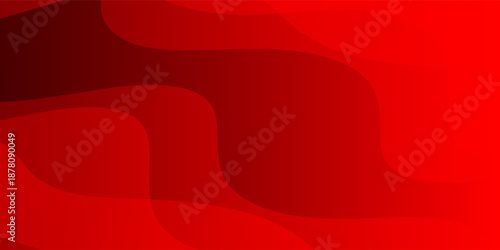 Abstract red and gold ribbons background. Used to decorate advertisements, publications, Eps10 vector