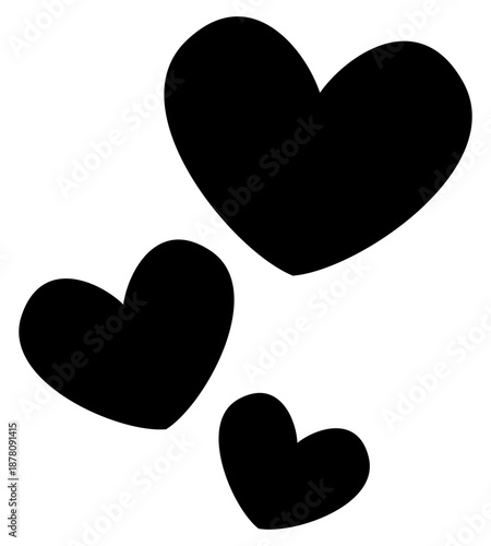 Hearts | Cute Heart Art | Vector Design