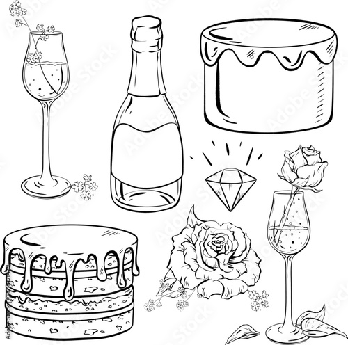 drinks hand drown .eps