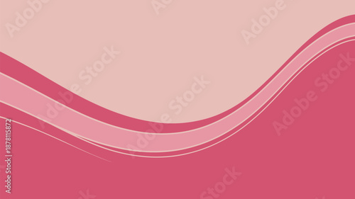 Abstract pink wavy background Vector