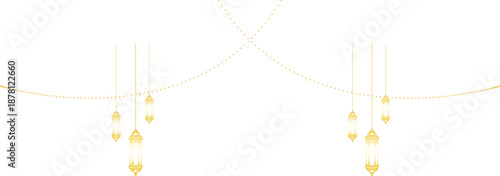 Islamic Ramadhan Mubarak lantern background