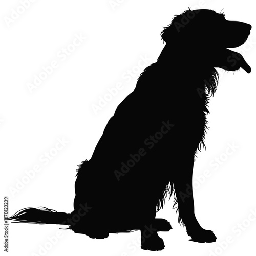 dog, animal, pet, black, puppy, cat, white, silhouette, mammal, cute, canine, illustration, labrador, art, pets, animals, breed, vector, retriever, friend
