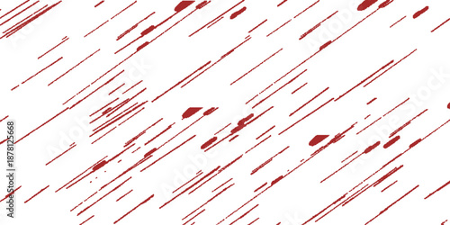 A red rubber stamp on a red grunge background features an illustration of red blood cells in a heart shape vector frame for a Valentine holiday card design