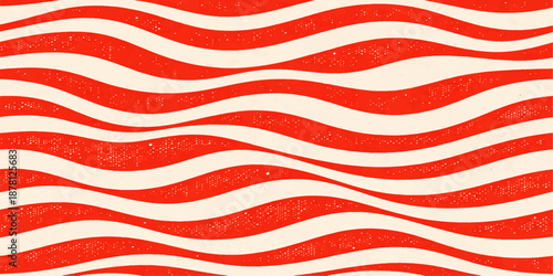 Seamless vector illustration of an American flag background featuring a wild zebra skin pattern with black and white wavy stripes for a nature-inspired safari art texture and fabric design