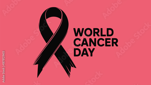 Celebrate world cancer day Vector