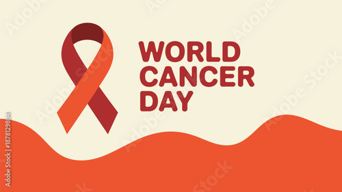 Celebrate world cancer day Vector