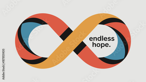 Infinite hope symbol Vector