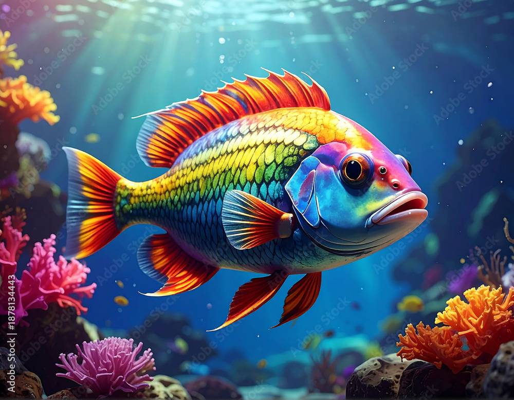 Fototapeta premium Fisch