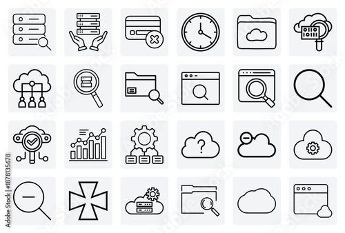 Cloud Management User Interface – Settings, Search, Help, And Folder Organization For Cloud Service Applications