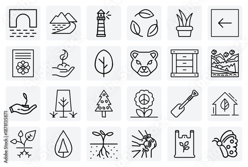 Nature, Ecology And Environmental Conservation – Recycling, Tree Roots, And Bee Hives For Green Initiative Campaigns