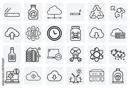 Environmental And Health Hazards – Pollution, Poison, Nuclear Dangers, And Computer Viruses For Awareness Campaigns