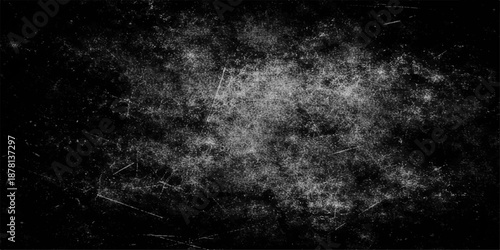 Atmospheric black and white space background featuring a dark storm of smoke and clouds with motion texture and moonlight