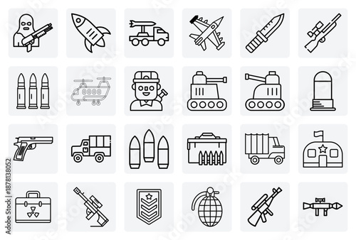 Military Force And Army Assets – Tanks, Jets, Helicopters, And Weaponry For Defense And Warfare Themed Designs