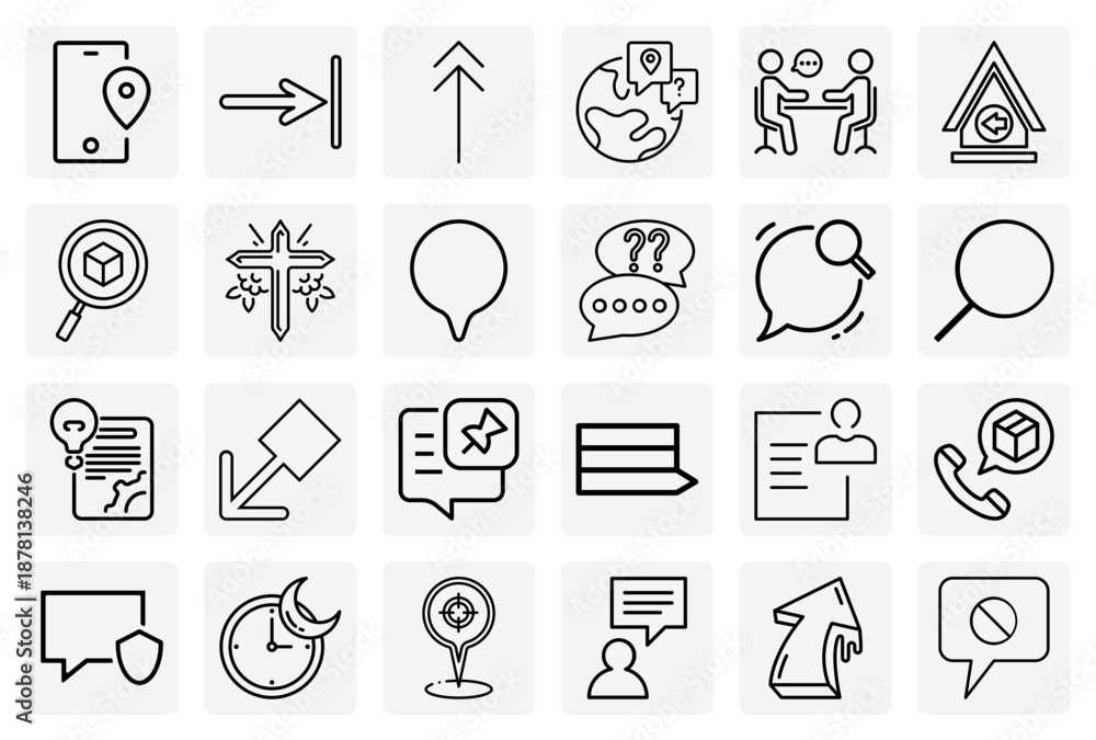 Fototapeta premium Chat Application Interface States – Blocked Users, Delivery Status, And Error Indicators For Messaging Ui Design