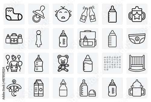 Newborn Baby Care And Motherhood – A Mother Tending To Her Baby With A Bottle, Diaper, And Pacifier