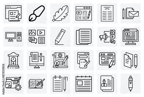 Content Marketing Workflow – From Writing On A Notepad To Document Creation And Checking On A Desktop Computer