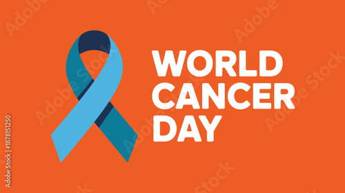 Celebrate world cancer day Vector