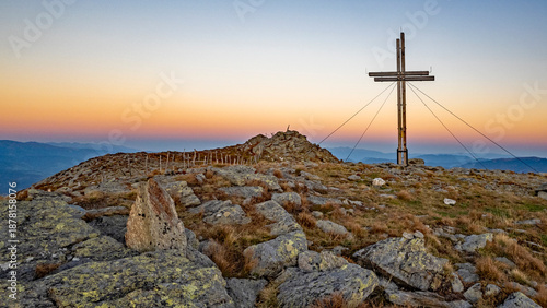 Sonnenuntergang am Gstoder