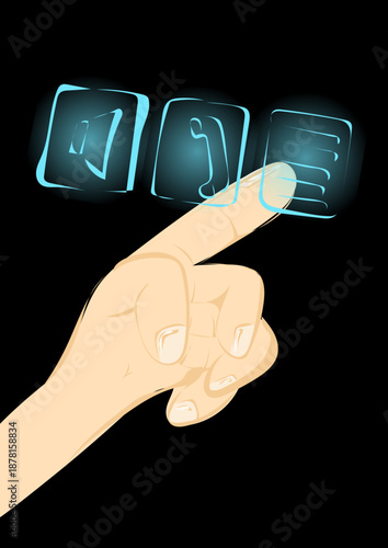 Digitales Display steuern