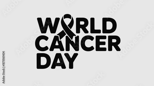 World cancer day Vector