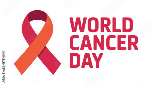 Celebrate world cancer day Vector