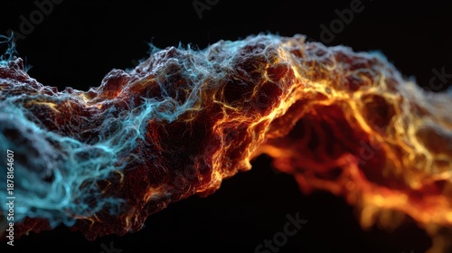 An intricate blend of swirl...