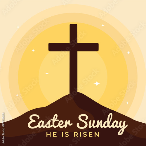 Easter Sunday post design