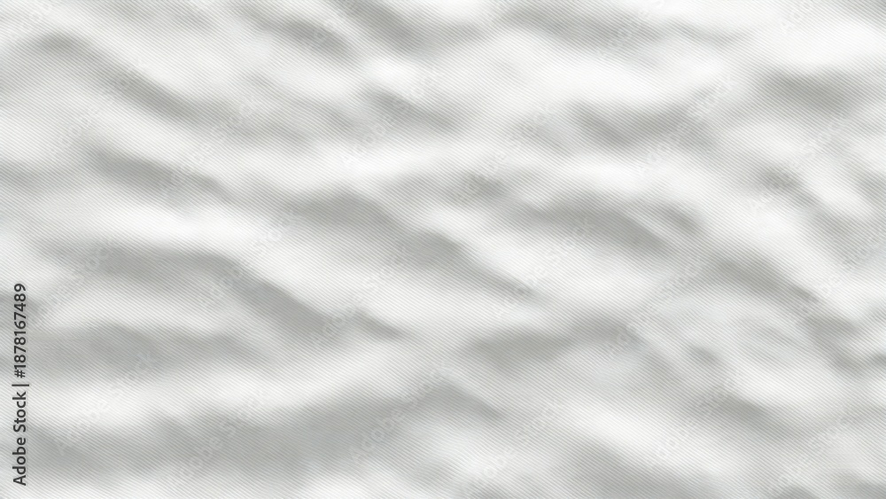 Fototapeta premium Subtle white rippled fabric texture backdrop