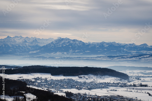 Winterliche Berglandschaft