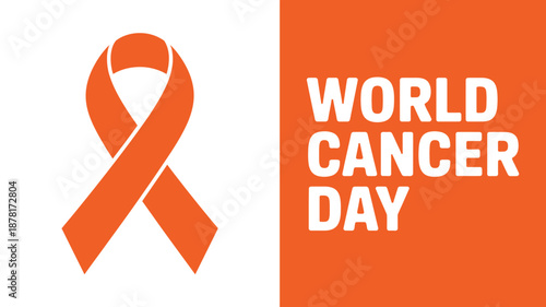 Celebrate world cancer day Vector