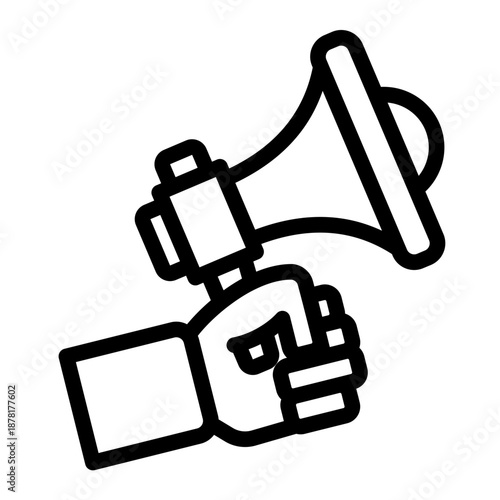 Marketing Campaign Icon from Cyber Monday Icon Collection (Outline Style)