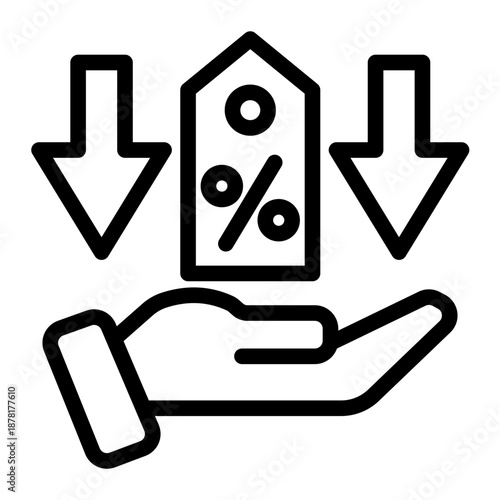 Deal Hunter Icon from Cyber Monday Icon Collection (Outline Style)