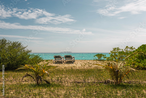 Relax on the beach