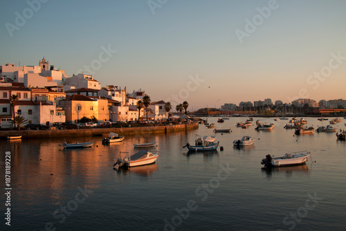 Ferragudo, a typical city of Algarve, Portugal