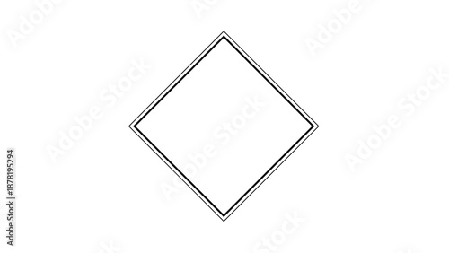 A simple black diamond shape