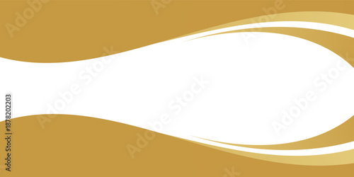 gold wave curve, golden wave corner shape for element, stripes ribbon golden graphic, striped gold