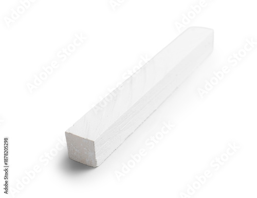 Chalk isolated on white bac...