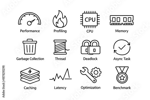 Computer performance concepts: cpu, memory, latency, optimization, and more