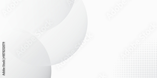 Modern abstract white background with soft diagonal lines and dotted halftone texture. Clean minimal design template for business, technology, corporate, digital, or presentation projects.