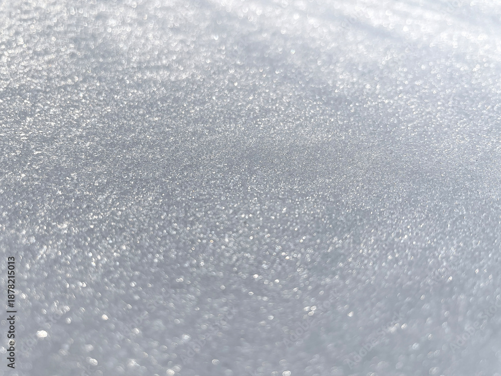 Obraz premium Snow surface close up as background