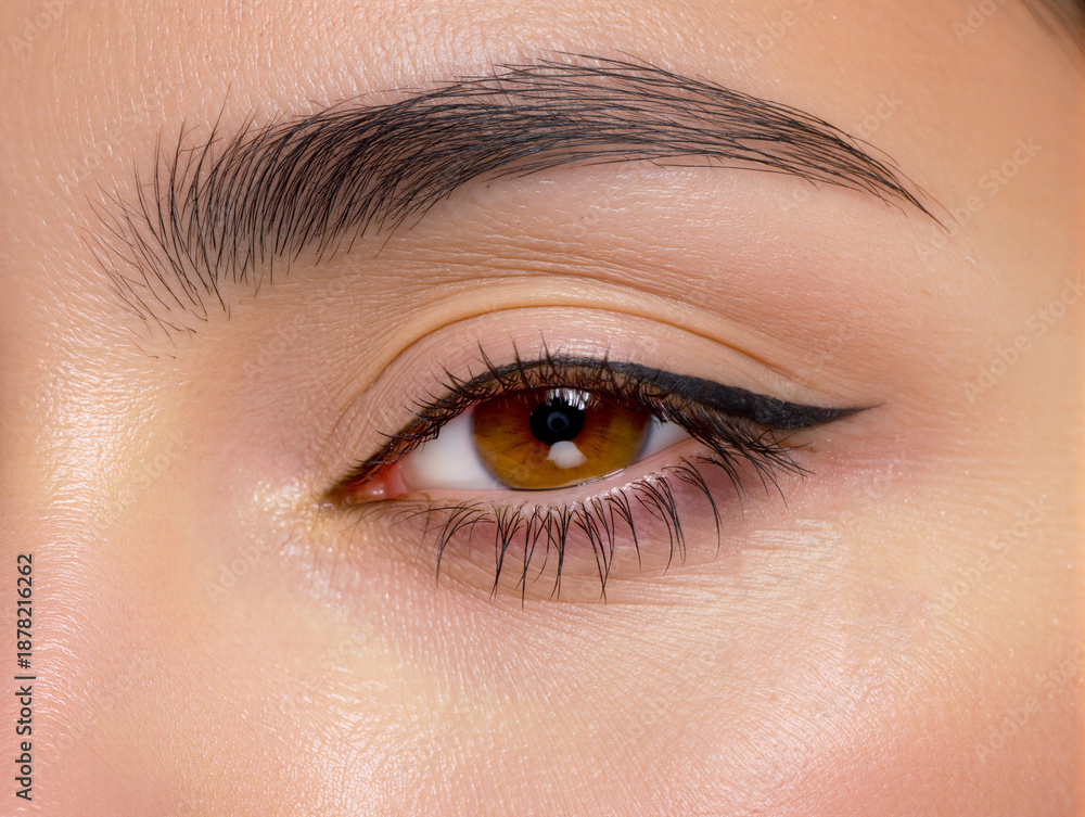 Fototapeta premium close up of female eye